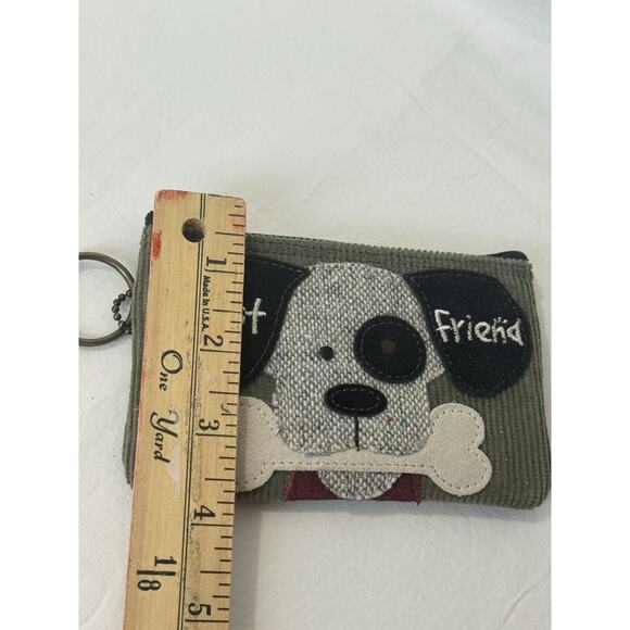 Rolfs Genuine Leather Women’s Coin Purse Dog Design Best Friends - Picture 9 of 9